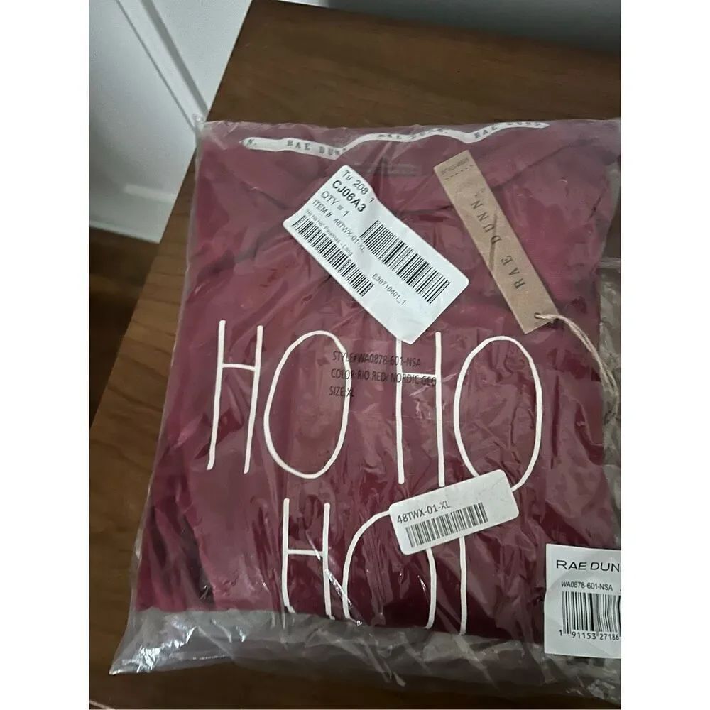 Women's Long Sleeve Ho Ho Ho Pajamas